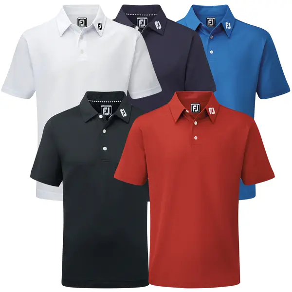 Footjoy Junior Golf Stretch Pique Solid